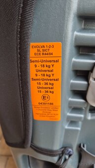 Britax Romer Evolva 1-2-3 (5-ti bodovy pas) - 6