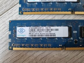 Operační paměť RAM Nanya, Samsung 2x4GB 8GB 1600MHz CL11 - 6