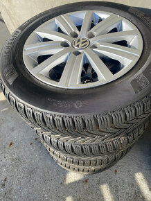 MICHELIN 195/65 R15 zimni sada 5x112 Alu - 6