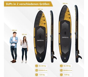 Paddleboard, iSUP, surf 320 cm nosnost 180 kg - 6