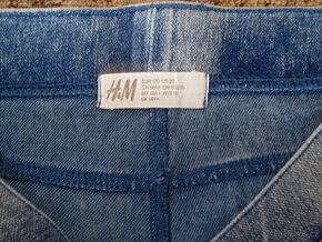 Prodám velmi zachovalé „Džínové jegíny„   H&M  za 25 Kč - 6