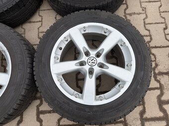 4x al kola 5x120 17 + pneu zimní 215/60 R17C - 6