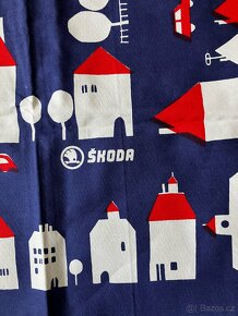 Sada tri originalnich retro ubrusu Skoda - 6