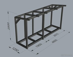 Dílna + sklad z modřínového masivu a oceli - 6