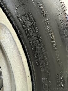 Sada ALU kol 5x108 R16 se zimními pneu 215/50R16 - 6