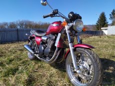 Triumph legend 900 rv 2000. 38000km ,Original km. Doplnky. - 6