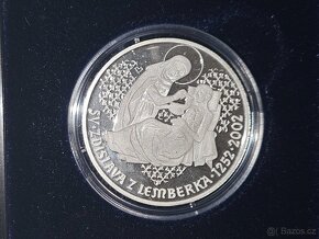 200Kč - 750. výročí úmrtí Zdislavy z Lemberka 2002 PROOF - 6