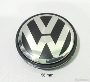 Středy kol Škoda Vw průměr 56mm 65mm SADA  Škoda černé průmě - 6