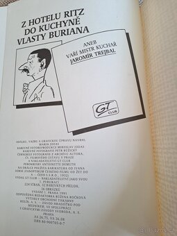 Z hotelu Ritz do kuchyně Vlasty Buriana, J.Trejbal, 1991 - 6