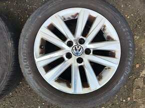 15"letní alu sada Estrada 5x100 origo Polo 6R Fabia 3 Ibiza - 6