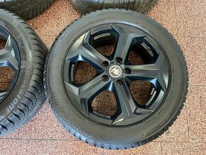 Alu kola 5x112 r17 zimní pneu 5,5mm - 6