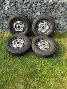 Originál Ford disky s zimními pneu 215/75R16C •••TOP STAV••• - 6