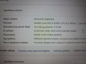 Dell latitude 5480 i5/12GB/SSD 256GB/záruka - 6