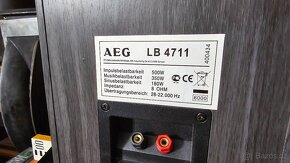 AEG LB 4711 hezké sloupové reprosoustavy 500W - 8 ohm - 6