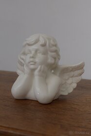 krásná starožitná soška anděla - 6