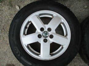 Alu kola 5x100 R15 Pneu 195/65 R15 Letní - 6