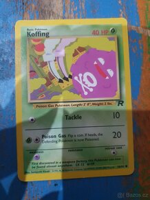 Pokémon kartičky kartička karty pokémoni Basic set rok 1999 - 6