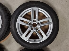 zimní originál AUDI A4 7x17" 5x112 ET42 s pneu 225/50 R17 - 6