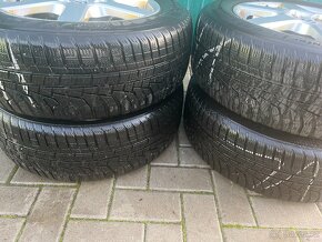 4x alu disky 5x112 R16, zimní pneu 80% - 6