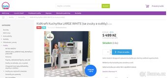 KidKraft Kuchyňka LARGE WHITE - 6