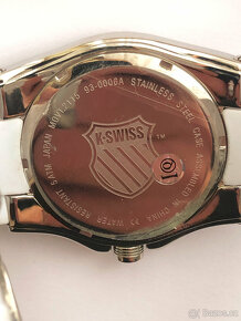 K-Swiss, náramkové hodinky, pasek silikon, quartz - 6