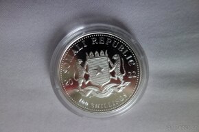 Investiční stříbro - 2x1 Oz mince Slon Africký 21 + 22 PRIVY - 6