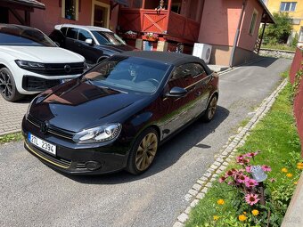 VW Golf 6 , Cabrio Gold - Line , stav nového Top auto - 6