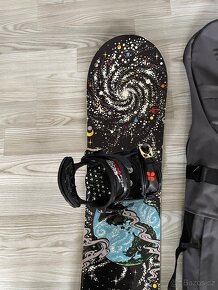 Snowboard Santa Cruz 144 cm + obal - 6