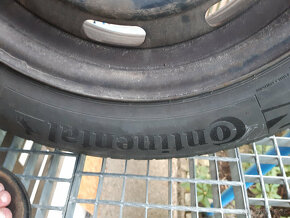 Zimní pneu Continental 188/65 R15 s disky na Peugeot 207 - 6