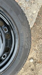 Sada plechových disku 6Jx15 ET38+Sava 185/60 R15 - 6