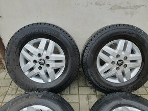 Alu kola 5x130 r16 6j et68 pneu letni 225/75/16CP - 6