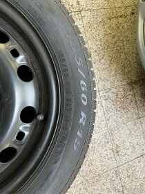 Kompletní zimní ocelová kola Škoda s pneu Pirelli - 6