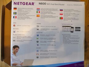 Netgear N600 wifi dual band router - 6