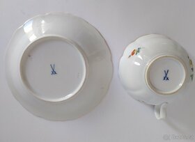 Čajové porcelánové šapo Meissen - Míšeň - mini oťuk - 6