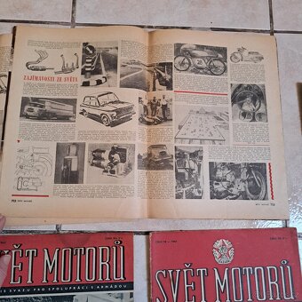 Časopis SVĚT MOTORŮ 1961 - 6