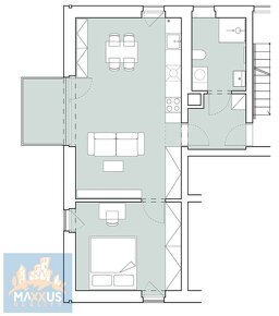 REZIDENCE U NÁDRAŽÍ - prodej bytu 2+kk (53,4 m2) + balkón (4 - 6
