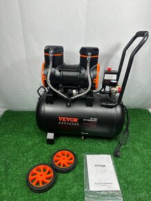 Vzduchový kompresor 1800W 90PSI 70 dB Ultra tichý bez oleje - 6