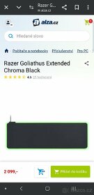 Podložka pod myš Razer Goliathus Extended Chroma, Firefly V2 - 6