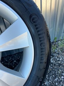 Originální letní alu Škoda 205/55R16, Continental 5mm - 6