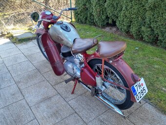 Jawa 350/18 pérák 1951 s TP v patině po rekonstrukci. - 6