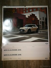 Originální sběratelské nástěnné kalendáře Mini Cooper - 6