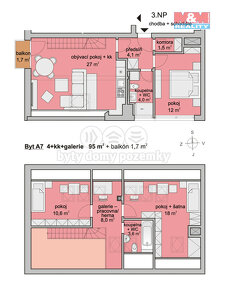 Prodej bytu 4+kk, 95 m2, ul. Třešňová, Praha 9 - Hloubětín - 6