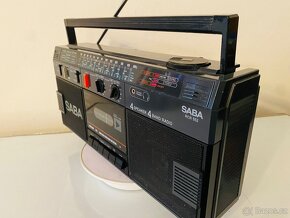 Radiomagnetofon Saba RCR 552, rok 1985 - 6