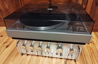 Hi-Fi stereo zesilovač 2x 72W a gramofon - Made in Germany - 6