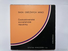 1988 Československé sada mincov - 6