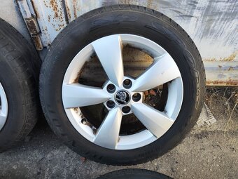 15"letní alu sada Carme 5x100 origo Škoda Rapid Fabia 3 - 6