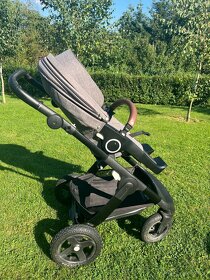 Stokke Trailz hluboky + sportovni sezeni + autosedacka - 6