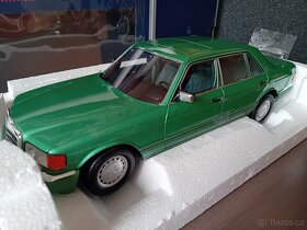 Mercedes-Benz W126  a  Citroën CX   1:18   Norev - 6