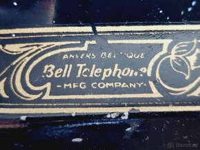 Starý telefon Bell Telephone,(BTMC), RTT 56B, 1956, Belgie - 6