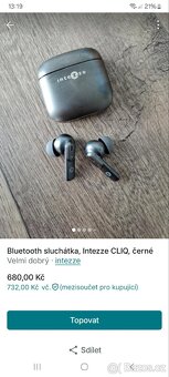 Bluetooth sluchátka Intezze cliq - 6